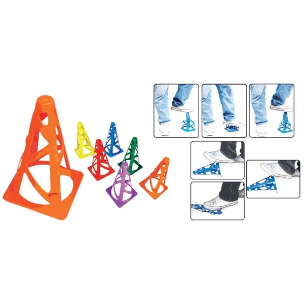 ITSP-056 I-9 INCH FLEXIBLE COLOUR CONE (SET OF 48) Training Cone Training Equipment Sport Johor Bahru (JB), Malaysia Supplier, Suppliers, Supply, Supplies | Edustream Sdn Bhd