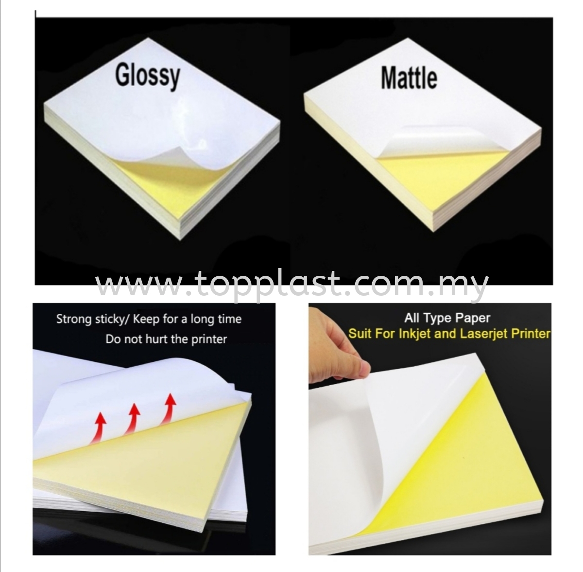 matte sticker paper, matte sticker paper Suppliers and