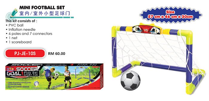 PJ-JE-10S Mini Football Set