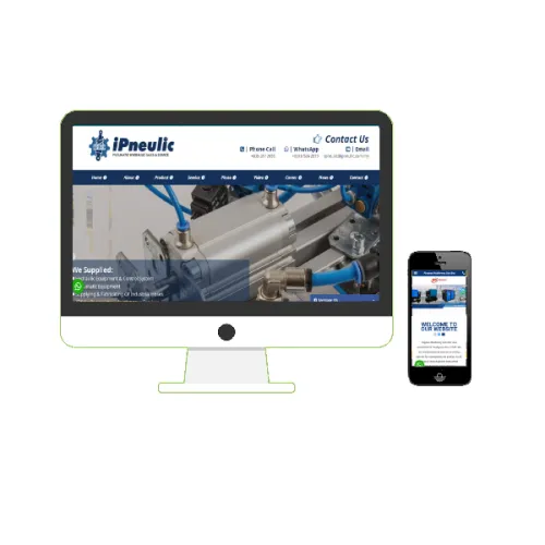 Website Design ipoh Pneumatic & Hydraulic 