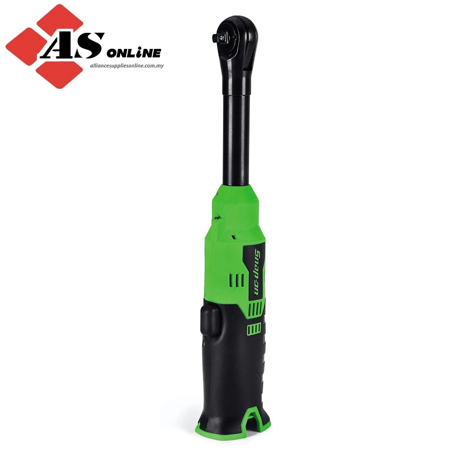 SNAP-ON 14.4 V 1/4" Drive MicroLithium Cordless Long Neck Ratchet (Tool Only) (Green) / Model: CTR717GDB