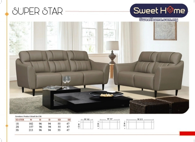 Modern Sofa 2 Seaters and 3 Seaters 