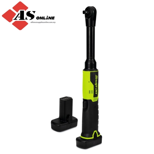 SNAP-ON 14.4 V 3/8" Drive MicroLithium Cordless Long Neck Ratchet Kit (Hi-Viz/ Black) / Model: CTR768HVW2