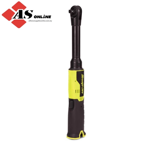 SNAP-ON 14.4 V 3/8" Drive MicroLithium Cordless Long Neck Ratchet (Tool Only, Hi-Viz) / Model: