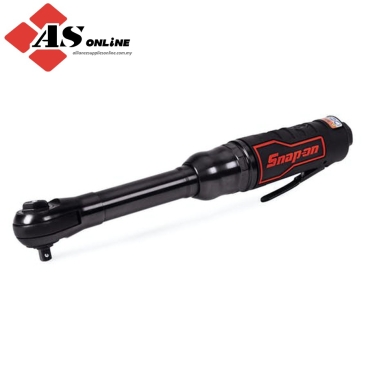 SNAP-ON 1/4" Drive Long Neck Air Ratchet (Black/ Red) / Model: PTR817