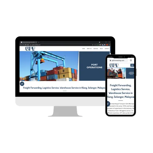 Web Design Selangor - Freight Forwarding Service