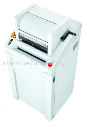 HSM Powerline 450.2 C Heavy Duty Document Shredder (Shred Capacity: 80-85 Sheets, Cross Cut: 3.9x40mm, Bin Capacity: 290 Liters)_Made in Germany