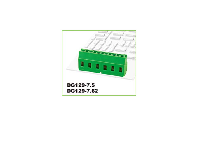 degson dg129-7.5/7.62 pcb universal screw terminal block