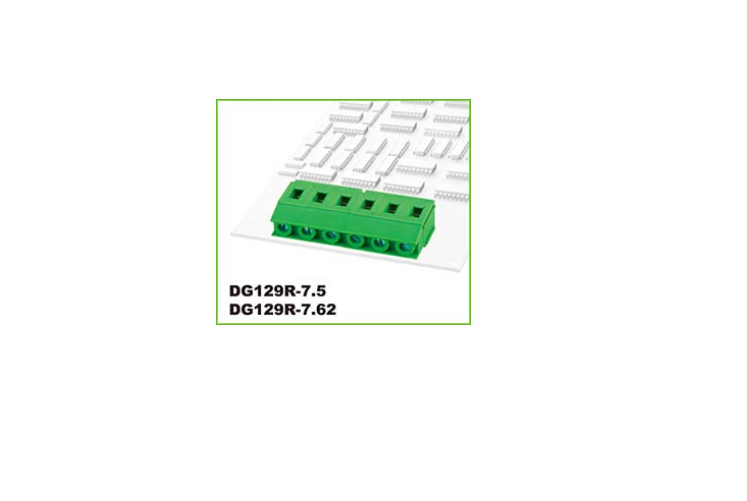 degson dg129r-7.5/7.62 pcb universal screw terminal block