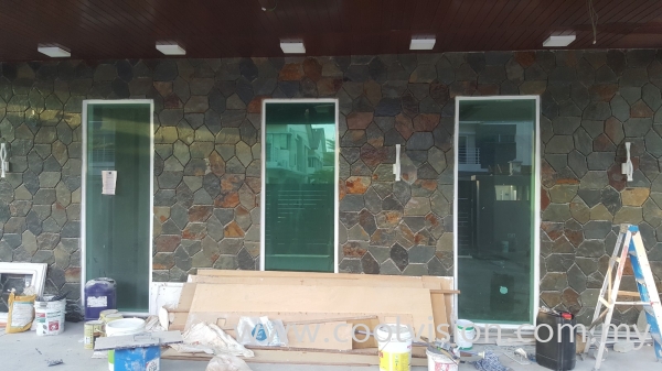 Reflective Window Film : Green / Silver Tinted Window Film @ Seri Kembangan Tinted Film Shah Alam, Selangor, Malaysia. Installation, Supplies, Supplier, Supply | Cool Vision Solar Film Specialist