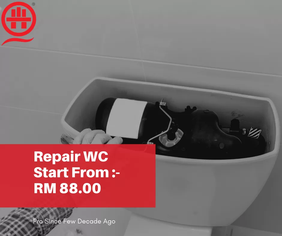 Bathroom Water Closet Flushing Out Function? Call Plumber Now.