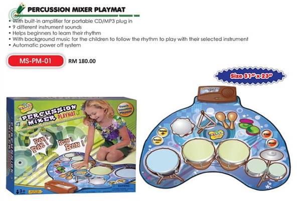 Percussion Mixer  Playmat Playmat Seni Muzik Johor Bahru (JB), Malaysia Supplier, Suppliers, Supply, Supplies | Edustream Sdn Bhd