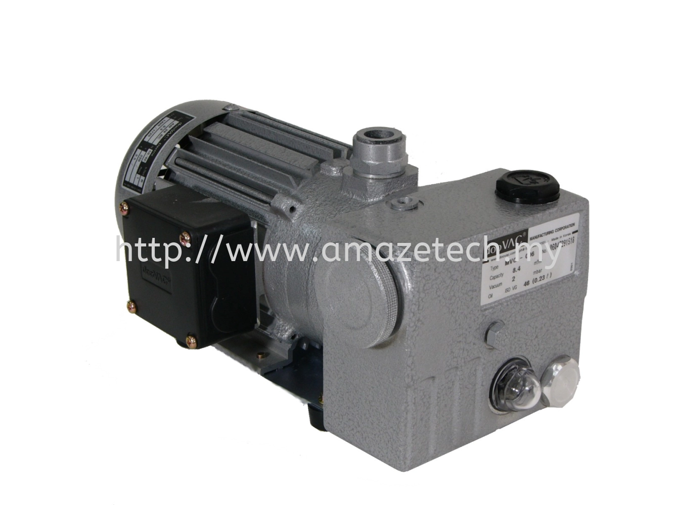 AES Oil Rotary Vane Vacuum Pump (Single Stage) (D OS / D-OS Series)