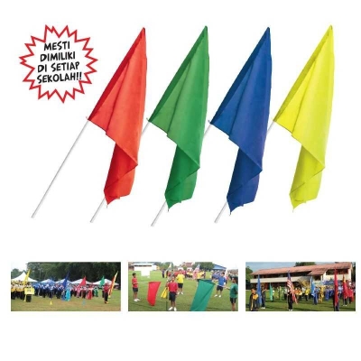 4 Colour Sport House Flags (12's)