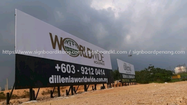 dillenia hoarding project signboard signage Papan Tanda Menyorok Malaysia Kuala Lumpur (KL), Malaysia Pembinaan, Pasang, Pembekal | Great Sign Advertising (M) Sdn Bhd