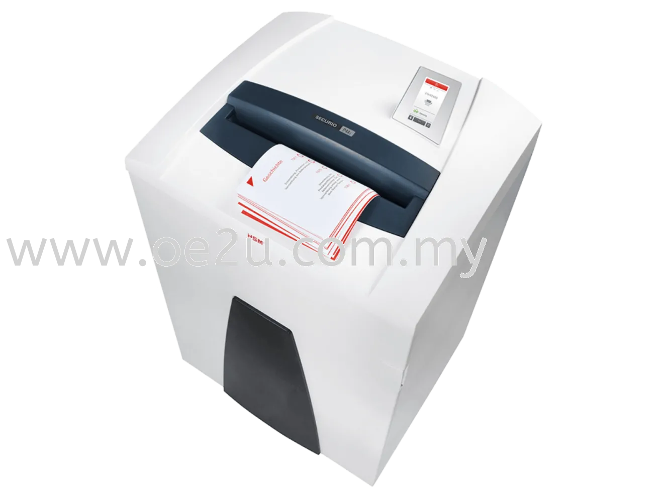 HSM SECURIO P44i CC Document Shredder (Shred Capacity: 30-32 Sheets, Micro Cut: 1.9x15mm, Bin Capacity: 205 Liters)_Made in Germany