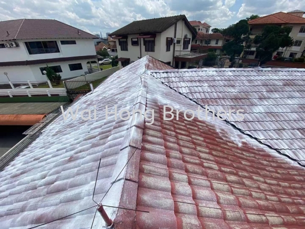  Airless Spray Roof Ceramic Color Coat  Selangor, Malaysia, Johor Bahru (JB), Kuala Lumpur (KL), Perak, Penang Services, Contractor, Specialist | Wai Hong Brothers Sdn Bhd