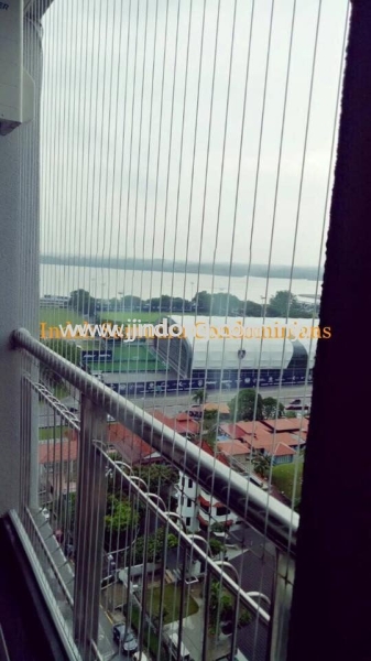  Indah Samudra Condominians Invisible Grille η Johor Bahru (JB), Malaysia, Ulu Tiram Supplier, Suppliers, Supply, Supplies | Jin Dong Steel Works & Invisible Grille