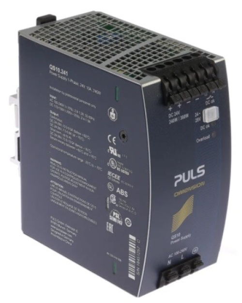 QS10.241 - PULS DIMENSION Q Switch Mode DIN Rail Panel Mount Power Supply 514-5574