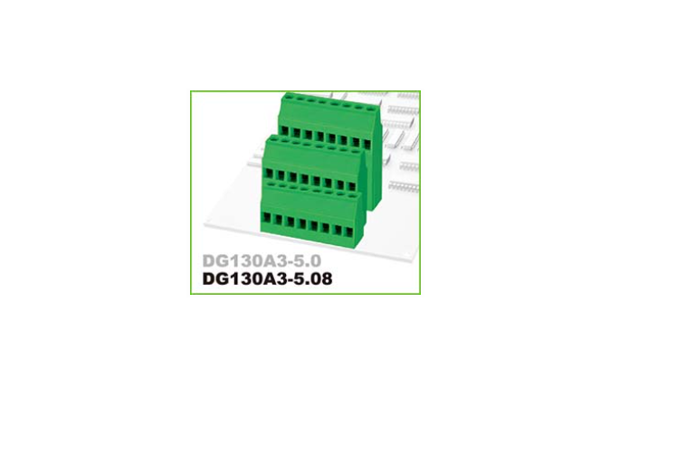 degson dg130a3-5.0/5.08 pcb universal screw terminal block