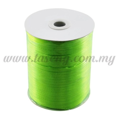 0.3cm Satin Ribbon2 Lime Green (RB2-LG)