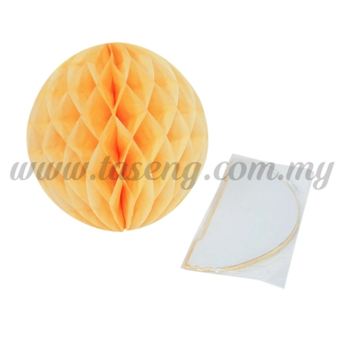 25cm Honeycomb Ball Gold Yellow (PD-HC25-13)