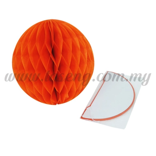 25cm Honeycomb Ball Orange (PD-HC25-02)