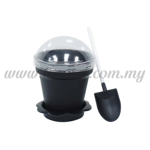 Pot Cup Set -Black 1pack *20pcs (C01-BL)