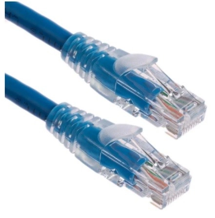 557-098 RS PRO Blue Cat6 Cable, U/UTP, Male RJ45/Male RJ45, Terminated, 3m