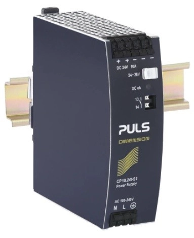 CP10.241 PULS DIMENSION DIN Rail Power Supply 100 → 240V ac Input Voltage, 24V dc Output Voltage, 10