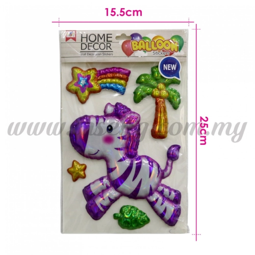 Wall Decoration Stickers - Zebra (SK-WXDD-05)