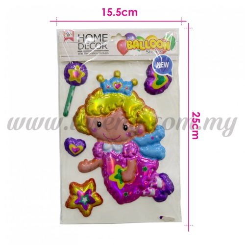 Wall Decoration Stickers - Princess (SK-WXDD-07)