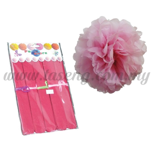 24cm Paper Flower 1pack *6pcs (PD-PF24)