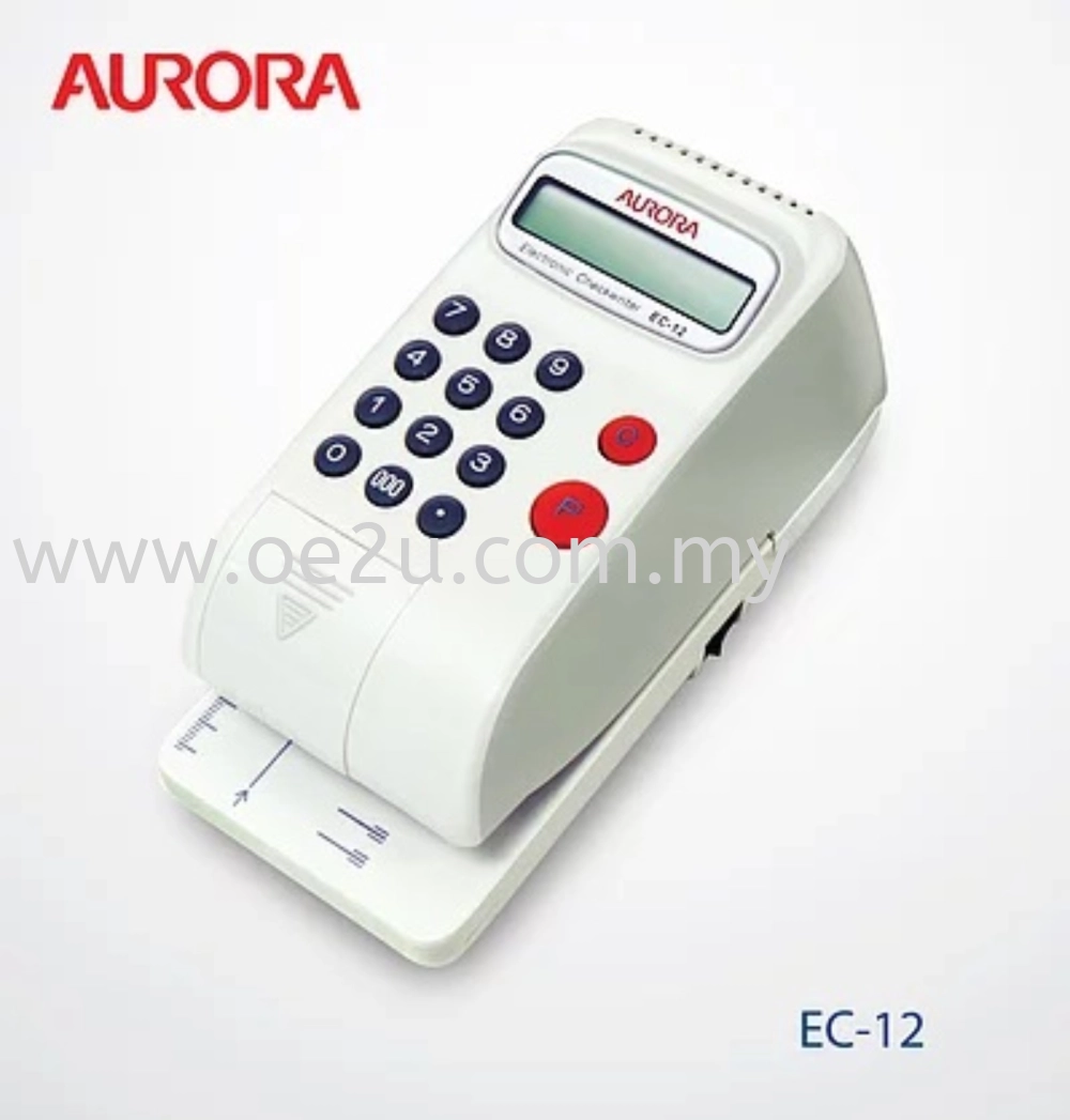 AURORA EC-12 Electronic Cheque Writer