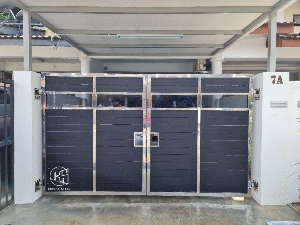 Swing Gate Pandan Indah, Selangor Kuala Lumpur Selangor Main Gate  Johor Bahru (JB), Malaysia, Selangor, Kuala Lumpur (KL) Supplier, Suppliers, Supply, Supplies | Knight Services Enterprise Sdn Bhd