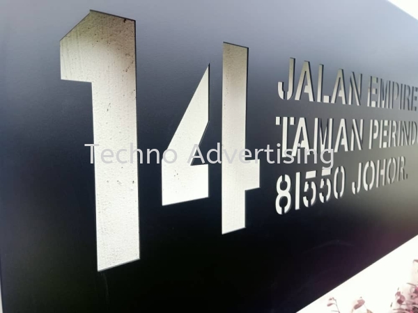 Door Plate Others Johor Bahru (JB), Malaysia, Taman Perling Supplier, Suppliers, Supply, Supplies | TECHNO ADVERTISING