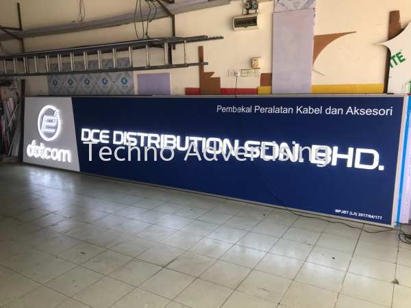 Signboard Box Up LED Others Johor Bahru (JB), Malaysia, Taman Perling Supplier, Suppliers, Supply, Supplies | TECHNO ADVERTISING