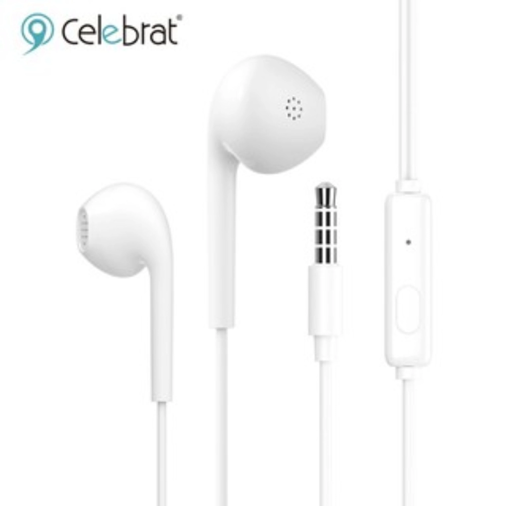 Celebrat G12 1.2m Stereo Sound Earphone