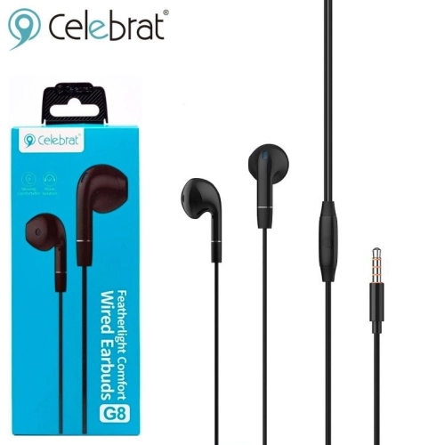 Celebrat G8 Deep BASS Stereo Sound Earphones