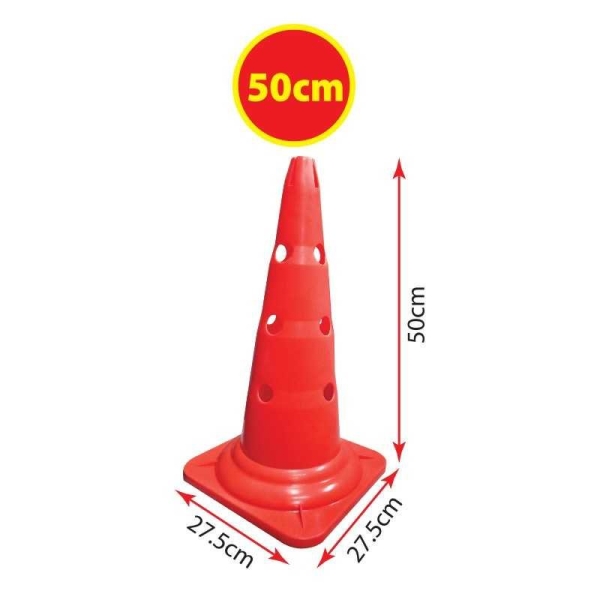 Skittle with Holes 50cm Training Cone Training Equipment Sport Johor Bahru (JB), Malaysia Supplier, Suppliers, Supply, Supplies | Edustream Sdn Bhd