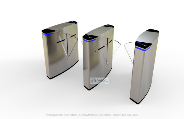 MSS-WG3434 Wing Gate Turnstiles Turnstiles Singapore, Malaysia, Johor Bahru (JB), China, Vietnam Supplier, Suppliers, Supply, Supplies | Marc Corporation Pte Ltd