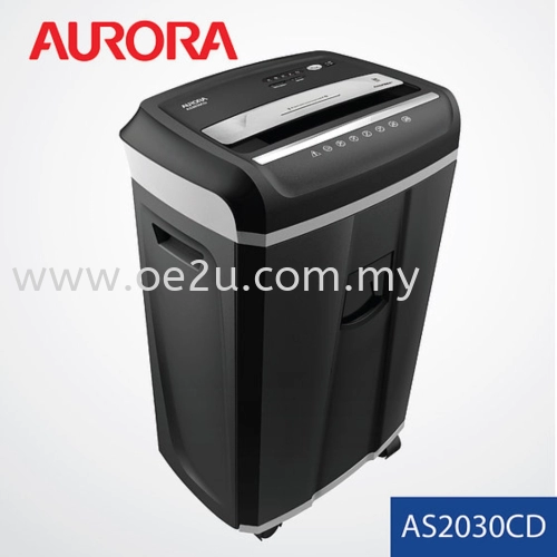 AURORA AS2030CD Heavy Duty Paper Shredder (Cross Cut)