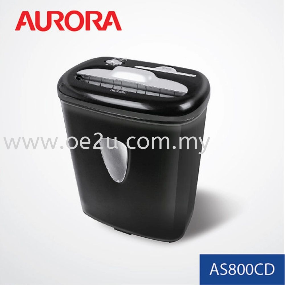 AURORA AS800CD Paper Shredder (Cross Cut)