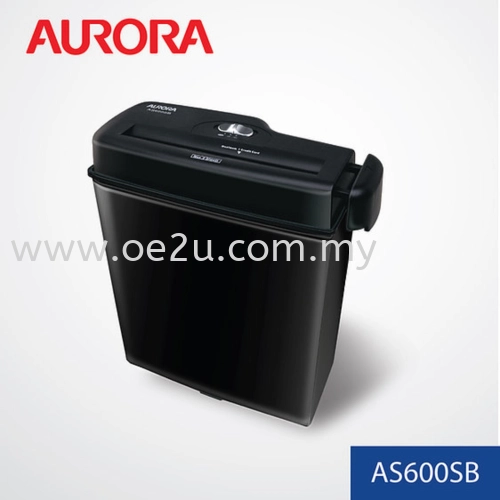 AURORA AS600SB Paper Shredder (Strip Cut)