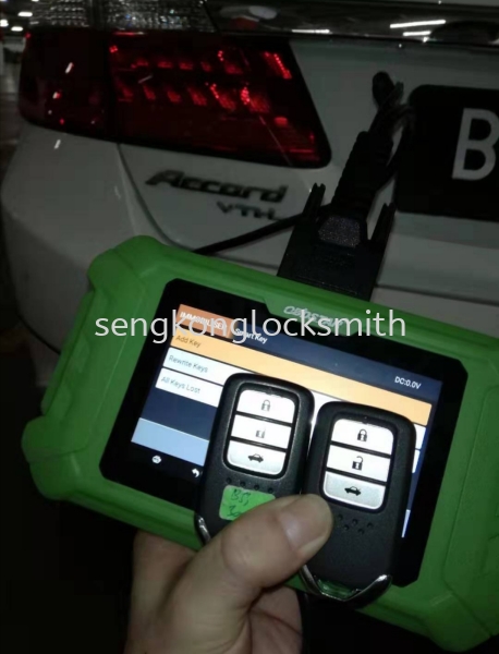 Duplicate Honda smart key control car remote Selangor, Malaysia, Kuala Lumpur (KL), Puchong Supplier, Suppliers, Supply, Supplies | Seng Kong Locksmith Enterprise