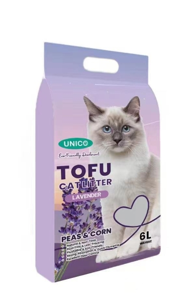 60351 Unico Tofu 6L Cat Litter - Lavender Tofu Unico Cat Litter Selangor, Malaysia, Kuala Lumpur (KL), Sungai Buloh Supplier, Suppliers, Supply, Supplies | Petopet Marketing Sdn Bhd