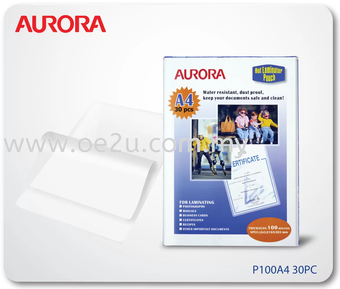 Aurora Lamination Film - A4 (100pcs)