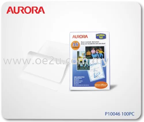 Aurora Lamination Film - A6 (100pcs)