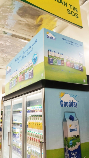 Gondola Chiller Signages Selangor, Malaysia, Kuala Lumpur (KL), Sungai Buloh Supplier, Suppliers, Supply, Supplies | Sign Net Advertising Services Sdn Bhd