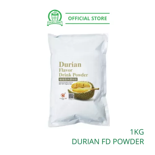 Durian Flavor Drink Powder 1kg- Taiwan Imported | Flavor Bubble Tea | Smoothies | Ice Blended